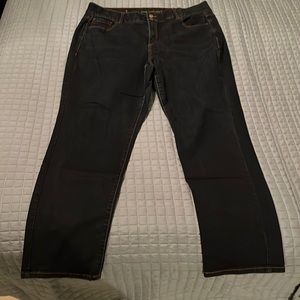 Lane Bryant Dark Wash Straight Jeans | Size 20 Regular